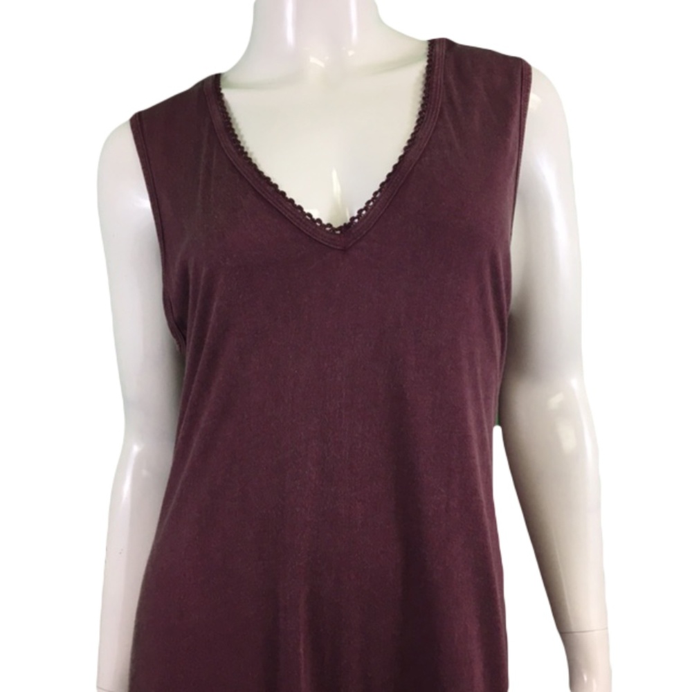 NWT Nostalgia Burgundy Fringe Dress